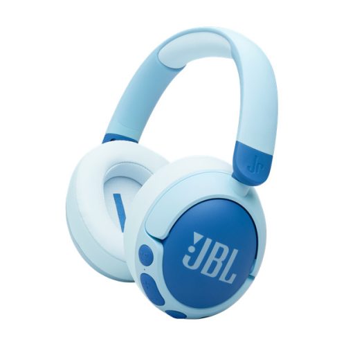 JBL JR 470 NC vezeték nélküli zajszűrős kék gyermek fejhallgató