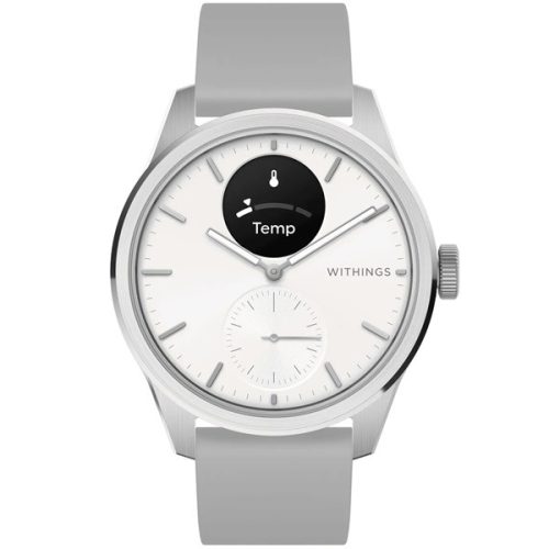 Withings HWA10-model 5 ScanWatch 2 42mm fehér okosóra