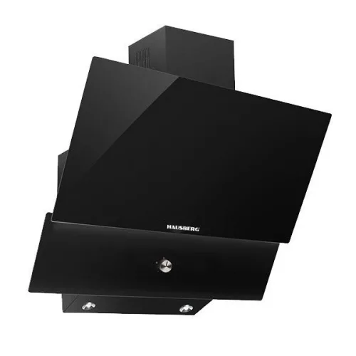 Hausberg HB-2285NG fekete, szabadonálló, döntött, méret:60 cm, zajszint:56 dB, páraelszívó