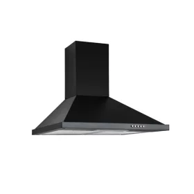   Hausberg HB-1260NG fekete, szabadonálló, kürtős, méret:59,9 cm, zajszint:56 dB, páraelszívó