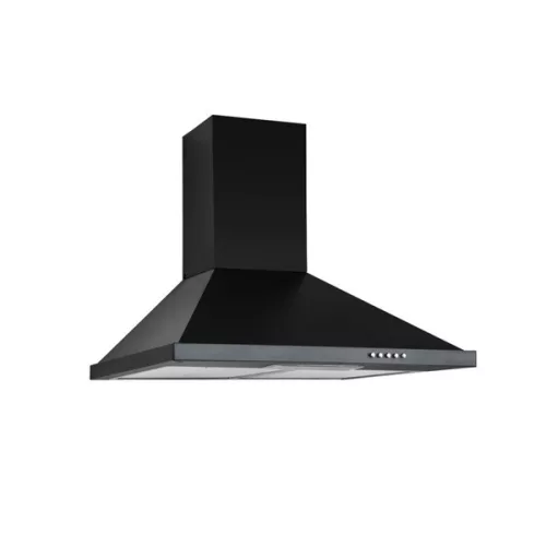 Hausberg HB-1260NG fekete, szabadonálló, kürtős, méret:59,9 cm, zajszint:56 dB, páraelszívó