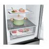 LG GBV22L0EPY ezüst, alulfagyasztós, Hűtő:277L, Fagyasztó:110L, DoorCooling + LINEAR Cooling hűtőszekrény