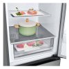 LG GBV22L0EPY ezüst, alulfagyasztós, Hűtő:277L, Fagyasztó:110L, DoorCooling + LINEAR Cooling hűtőszekrény