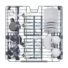 Haier XS 6B1M3PB programok száma: 10, beépíthető, 16 terítékes mosogatógép 
