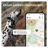 Tractive GPS DOG 6 fekete kutya GPS nyomkövető és tevékenységfigyelő