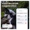 Tractive GPS DOG 6 fekete kutya GPS nyomkövető és tevékenységfigyelő