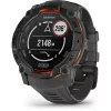 Garmin Instinct 3 50mm Solar fekete sötétszürke szíjjal okosóra