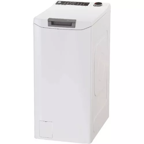 Hoover THOS476TM5 fehér, felültöltős, max.1400ford., 7 kg, mosógép