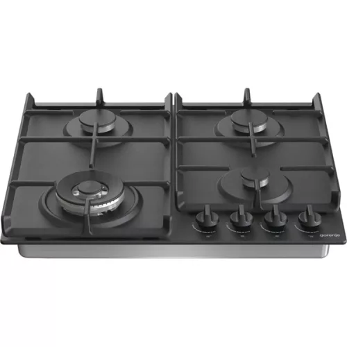 Gorenje GW641BFB fekete, beépíthető, gáz, főzőzóna: 3 +1 wok égőfej, beépíthető méret: 56cm, főzőlap