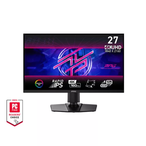 MSI 27" MPG 274URF QD Rapid IPS UHD 160Hz HDMI/DP/USB-C gamer monitor