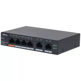   Dahua CS4006-4ET2ET-60 4x10/100 Mbps PoE + 2x10/100 Mbps uplink/60W/Cloud Managed PoE Switch
