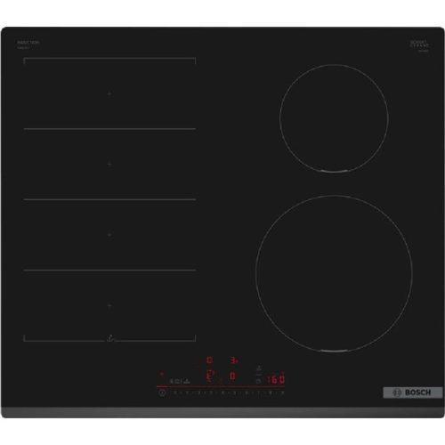 Bosch PIX631HC1E fekete, beépíthető, indukciós, főzőzóna: 4, beépíthető méret: 56cm, főzőlap