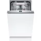Bosch SPV6EMX05E programok száma: 6, keskeny beépíthető, 10 terítékes mosogatógép 