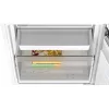 Bosch KIV86VSE0, alulfagyasztós, beépíthető, Hűtő:183L, Fagyasztó:84L, No frost hűtőszekrény