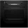 Bosch HQA574BB3 fekete, beépíthető, sütőtér: 71L, grill, légkeverés, sütő