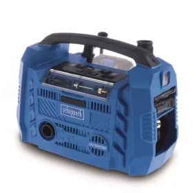   Scheppach Air Force 6 IXES 20 V, 12 V, 230 V (akku és töltő nélkül) akkus hibrid kompresszor