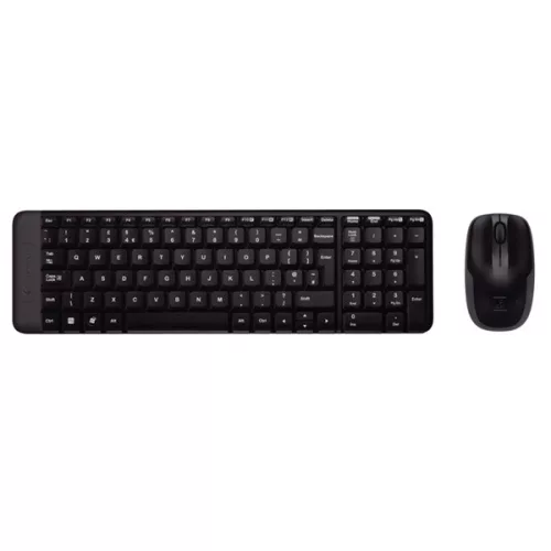 Logitech MK220 HUN fekete vezeték nélküli billentyűzet + egér