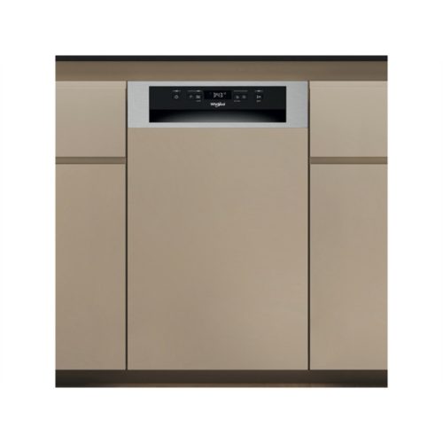 Whirlpool WH6PC11BS7A0 inox, programok száma: 9, keskeny beépíthető, 11 terítékes mosogatógép 