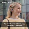 Sony WFC710 True Wireless Bluetooth zajszűrős üvegkék fülhallgató