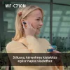 Sony WFC710 True Wireless Bluetooth zajszűrős üvegkék fülhallgató
