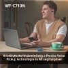 Sony WFC710 True Wireless Bluetooth zajszűrős üvegkék fülhallgató
