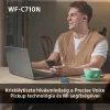 Sony WFC710 True Wireless Bluetooth zajszűrős üvegkék fülhallgató