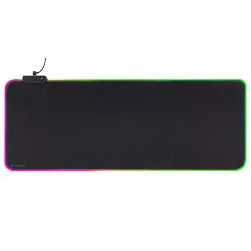 Tracer TRAPAD47549 Maxi RGB GameZone 800x300 mm RGB világítás szövet fekete billentyűzet és egérpad