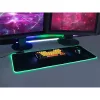 Tracer TRAPAD47549 Maxi RGB GameZone 800x300 mm RGB világítás szövet fekete billentyűzet és egérpad