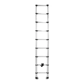   IRIS TOOLS HL-100 2,6 m teleszkópos acél létra, összecsukható, 125 kg teherbírás