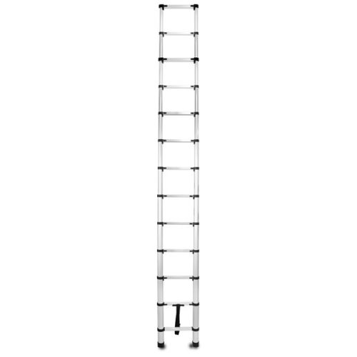 IRIS TOOLS HL-100 3,8 m teleszkópos acél létra, összecsukható, 125 kg teherbírás