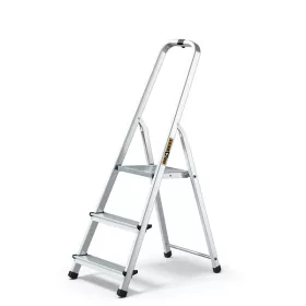   IRIS TOOLS HL-300-3S 3 (2+1) lépcsős alumínium létra, összecsukható, 125 kg teherbírás