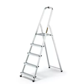   IRIS TOOLS HL-500-5S 5 (4+1) lépcsős alumínium létra, összecsukható, 125 kg teherbírás