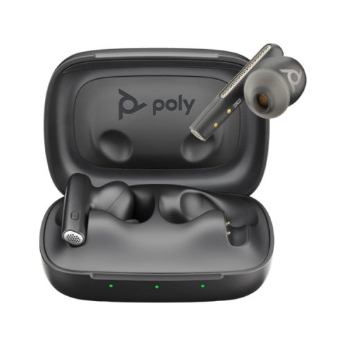 HP Poly Voyager Free 60 UC True Wireless Bluteooth fekete  fülhallgató