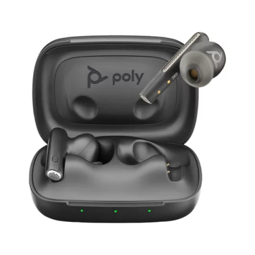 HP Poly Voyager Free 60 UC True Wireless Bluteooth fekete  fülhallgató
