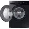 Samsung WW90DG5G34ABLE fekete, elöltöltős, keskeny, max.1400ford., 9 kg, mosógép