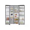 Samsung RS90F66BETEO inox, Side-by-Side, Hűtő:389L, Fagyasztó:225L, hűtőszekrény