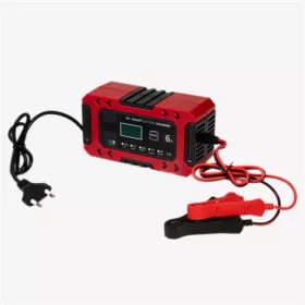   IRIS TOOLS ITBC-300 Intelligens automata akkumulátor töltő, 12V 6A, töltés 0V-tól!, AGM, GEL, Wet Lead Acid, Lifepo4 bat