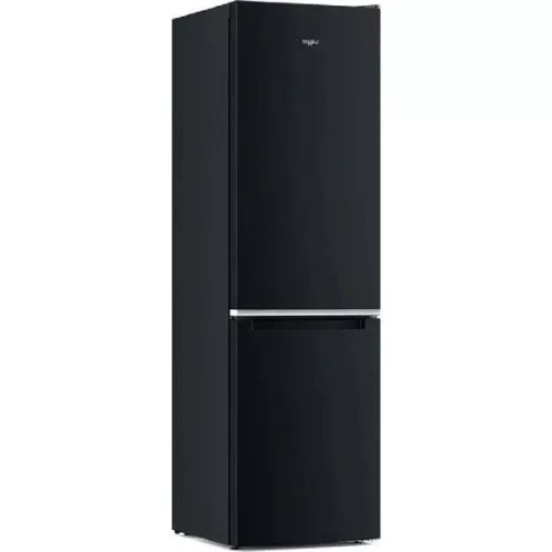 Whirlpool W7X 93A K fekete, alulfagyasztós, Hűtő:263L, Fagyasztó:104L, No frost hűtőszekrény (Újszerű)