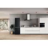 Whirlpool W7X 93A K fekete, alulfagyasztós, Hűtő:263L, Fagyasztó:104L, No frost hűtőszekrény (Újszerű)