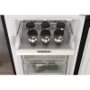 Whirlpool W7X 93A K fekete, alulfagyasztós, Hűtő:263L, Fagyasztó:104L, No frost hűtőszekrény (Újszerű)