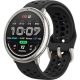 Amazfit Active 2 fekete szilikon szíjas okosóra