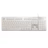 White Shark GK-003241W-US Tachi US fehér gamer billentyűzet