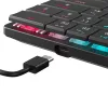 White Shark GK-006111-B/R-US Nagamaki US fekete (red switch) gamer billentyűzet