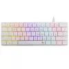 White Shark GK-006211-W/R-US Nagamaki US fehér (red switch) gamer billentyűzet