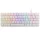 White Shark GK-006211-W/R-US Nagamaki US fehér (red switch) gamer billentyűzet