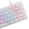 White Shark GK-006211-W/R-US Nagamaki US fehér (red switch) gamer billentyűzet