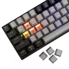 White Shark GK-002713V2-G-B/R-HU Wakizashi 2 HUN szürke-fekete (red switch) gamer billentyűzet