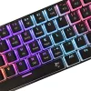 White Shark GK-2202-2B/BL-US Ashiko 2 US fekete (blue switch) gamer billentyűzet