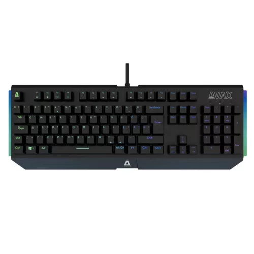 AVAX FS01 Full size HUN vezetékes mechanikus (Outemu piros switch) alumínium billentyűzet