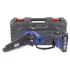 IRIS TOOLS ITCM-100 Akkus olajozós láncfűrész, ágvágó szett (táska + fűrész + 2 akku + töltő), 21V, 15 cm vágási hossz